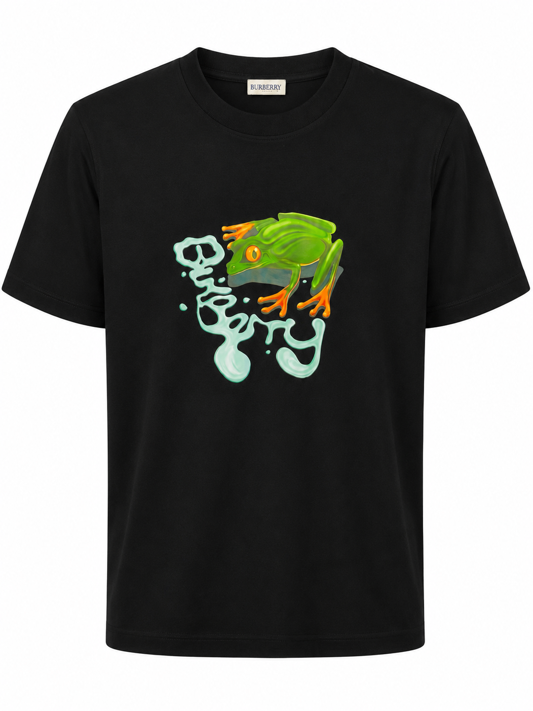 T-Shirt Burberry kikker Zwart