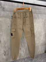 CARGO PANT STONE ISLAND RITS LICHT BEIGE