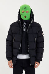 MONCLER WINTERJAS DUBBELRITS ZWART