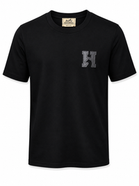 T-Shirt Hermes Zwart