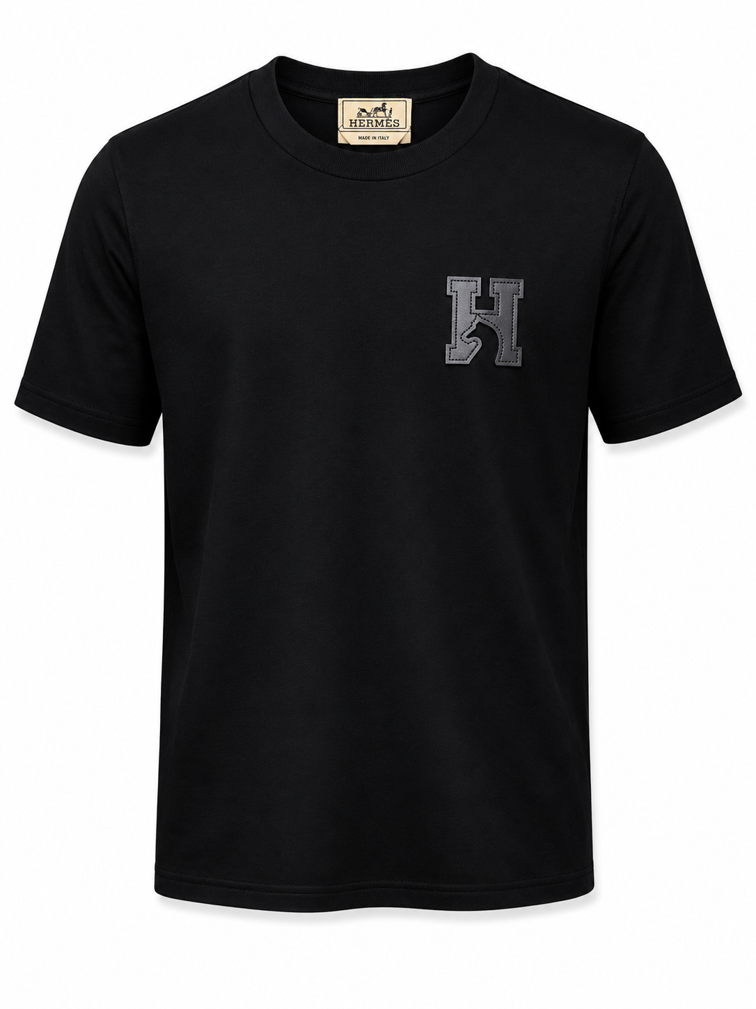 T-Shirt Hermes Zwart