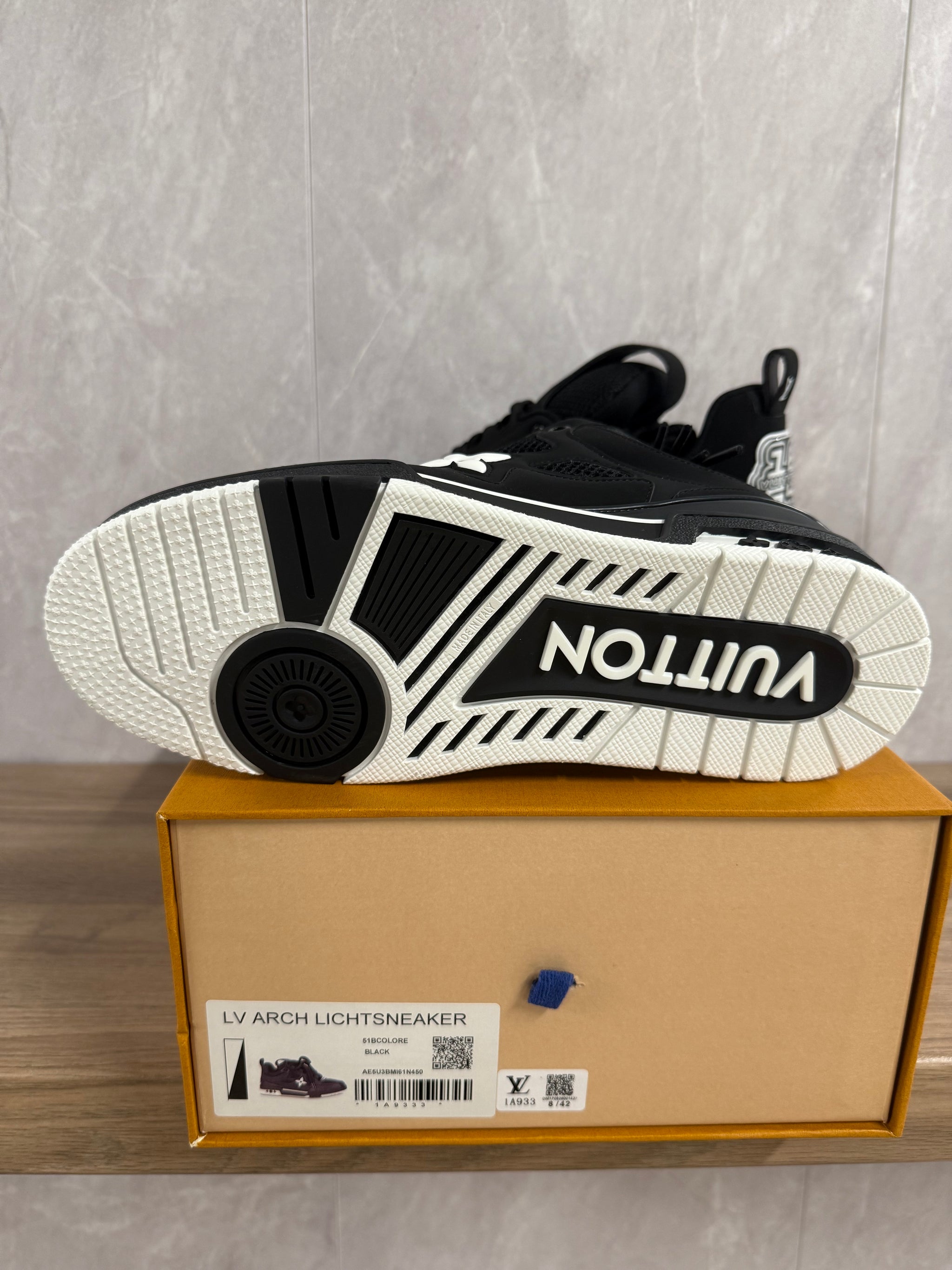 LV Skate Trainers Zwart