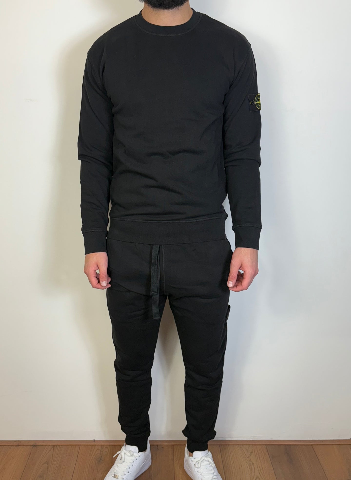 STONE ISLAND TRAININGSPAK ZWART