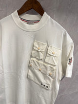 T-Shirt Moncler Wit (borst zak)