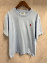 T-Shirt Ami Paris Baby Blauw