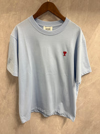 T-Shirt Ami Paris Baby Blauw