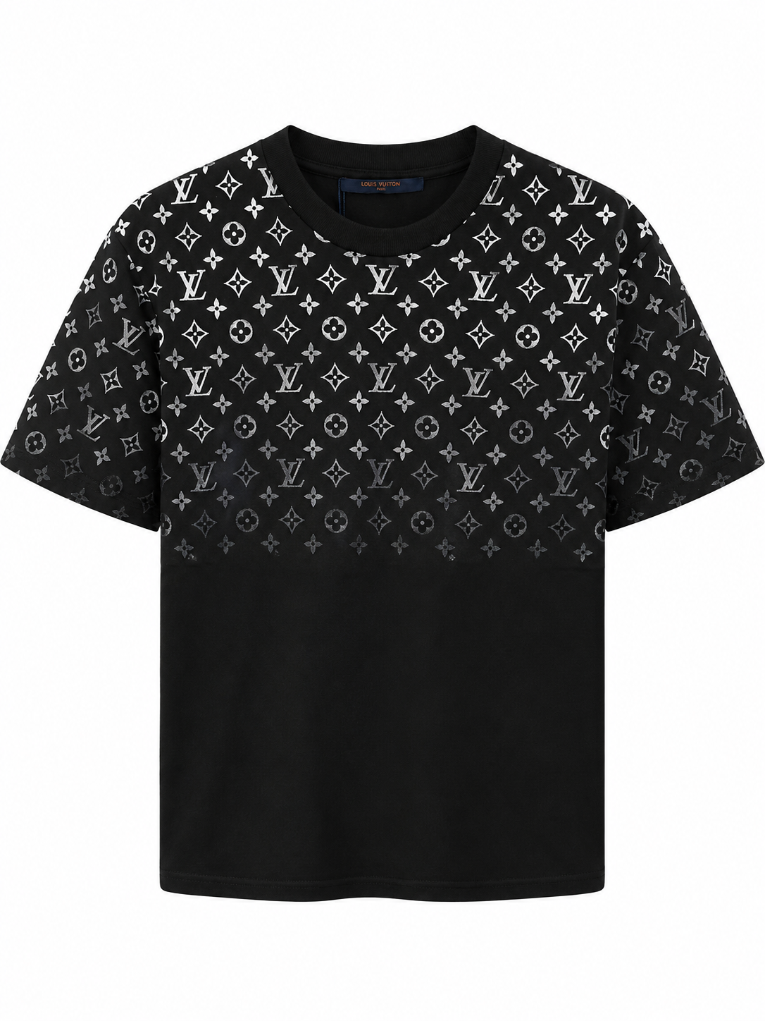 T-Shirt Louis Vuitton Monogram Zwart