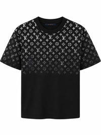 T-Shirt Louis Vuitton Monogram Zwart
