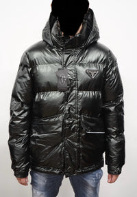 PRADA WINTERJAS ZWART GLANS (zakken)