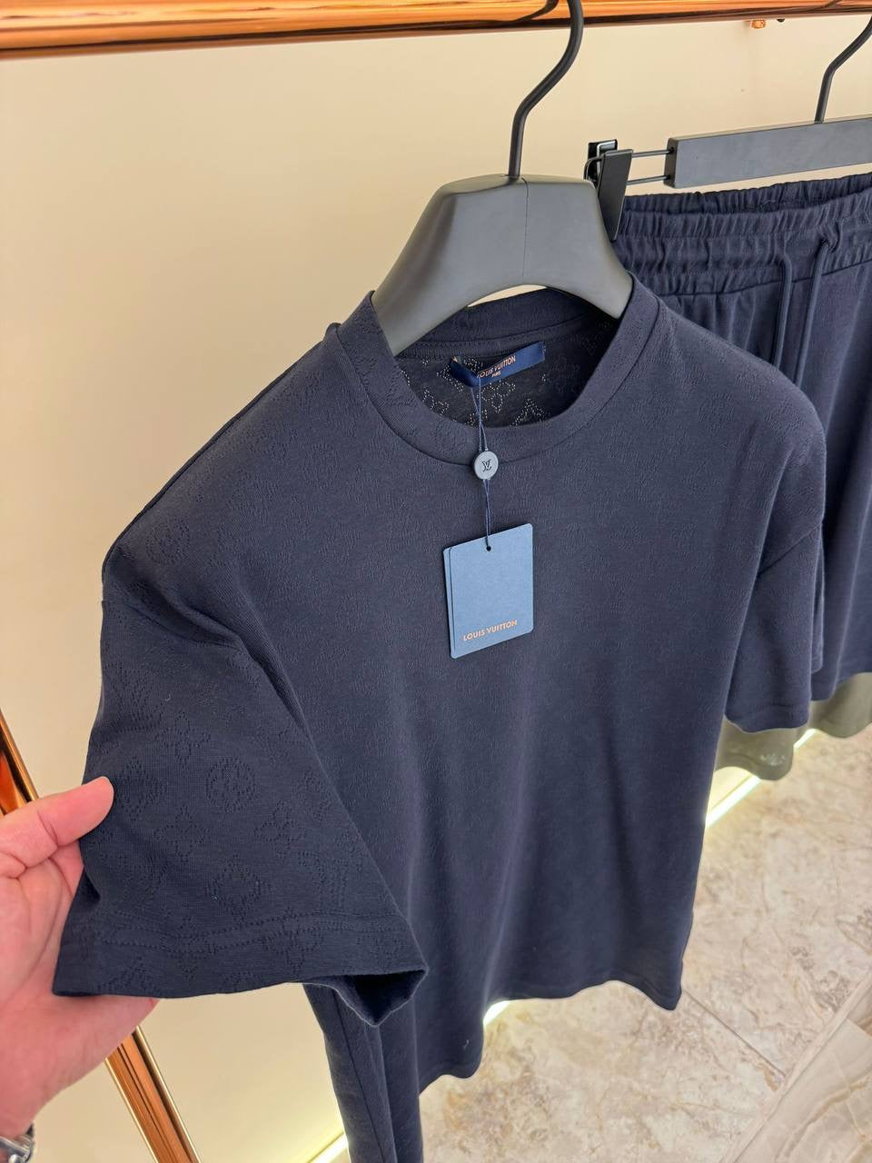 ZOMERSET LOUIS VUITTON DONKER BLAUW (lichte stof)