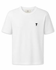 T-Shirt Ami Paris Wit