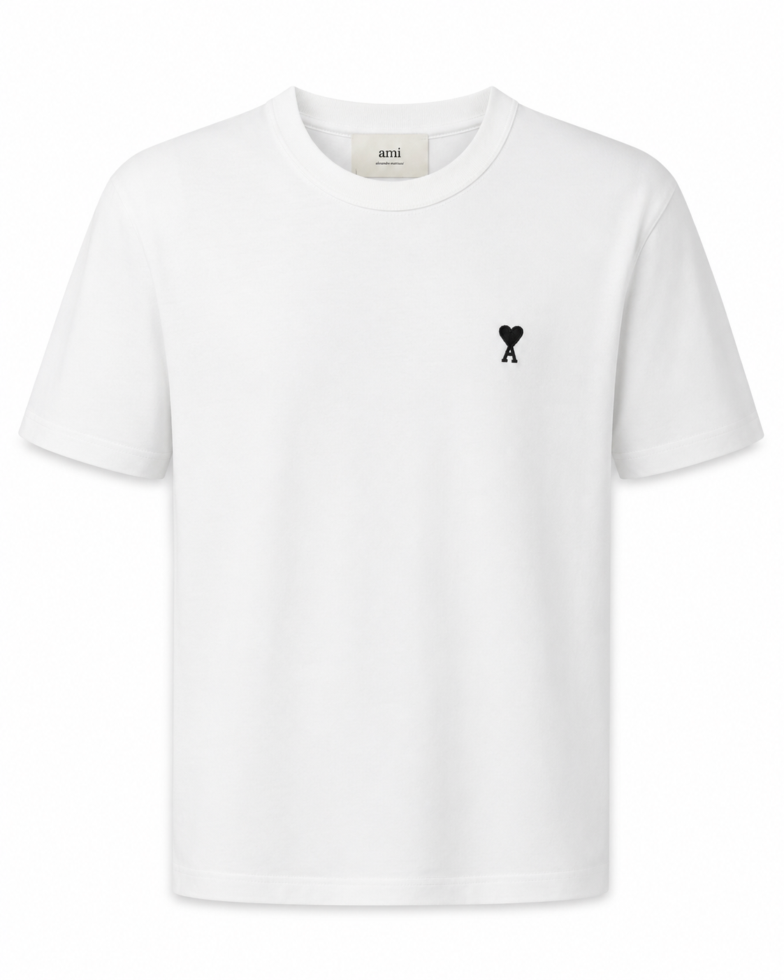 T-Shirt Ami Paris Wit