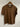 T-Shirt Moncler Bruin Tekst Klein + Logo Arm