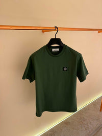 Stone Island T-Shirt Groen (basic)