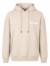 JACQUEMUS HOODIE BEIGE