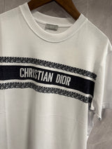 T-Shirt Christian Dior Midden Wit