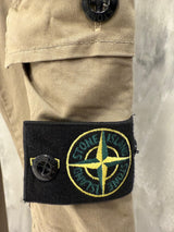 CARGO PANT STONE ISLAND RITS LICHT BEIGE