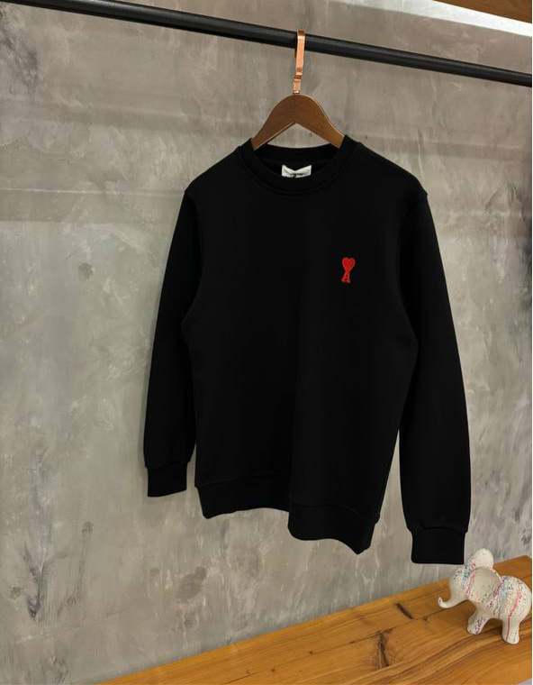 AMI PARIS SWEATER ZWART