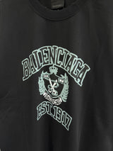 T-Shirt Balenciaga Zwart EST 1917