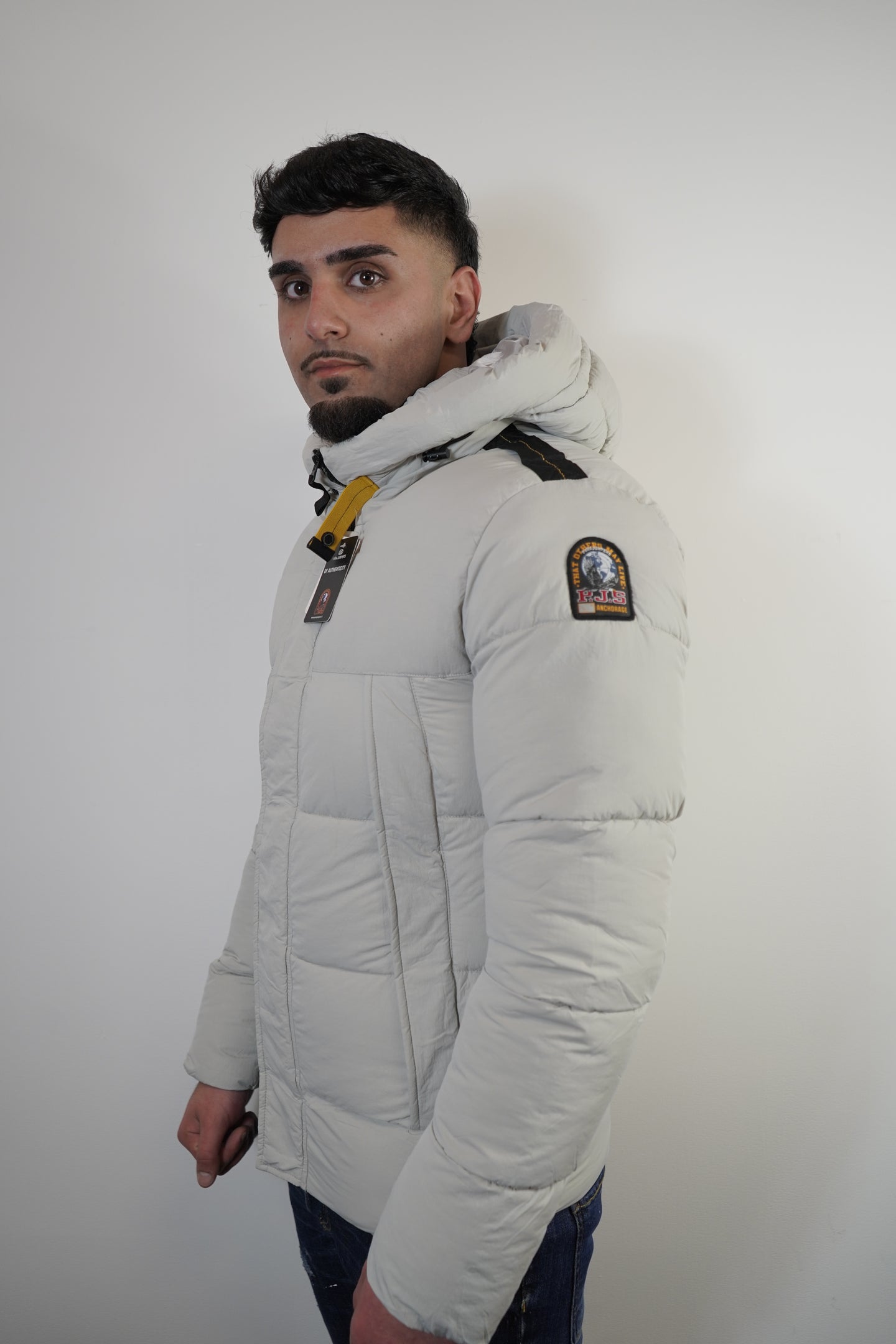 PARAJUMPER DONS WINTERJAS GRIJS (rits groot)