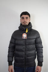 PARAJUMPER JAS ZWART (MET CAPUCHON)