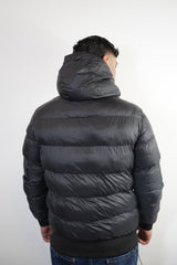 PARAJUMPER JAS ZWART (MET CAPUCHON)