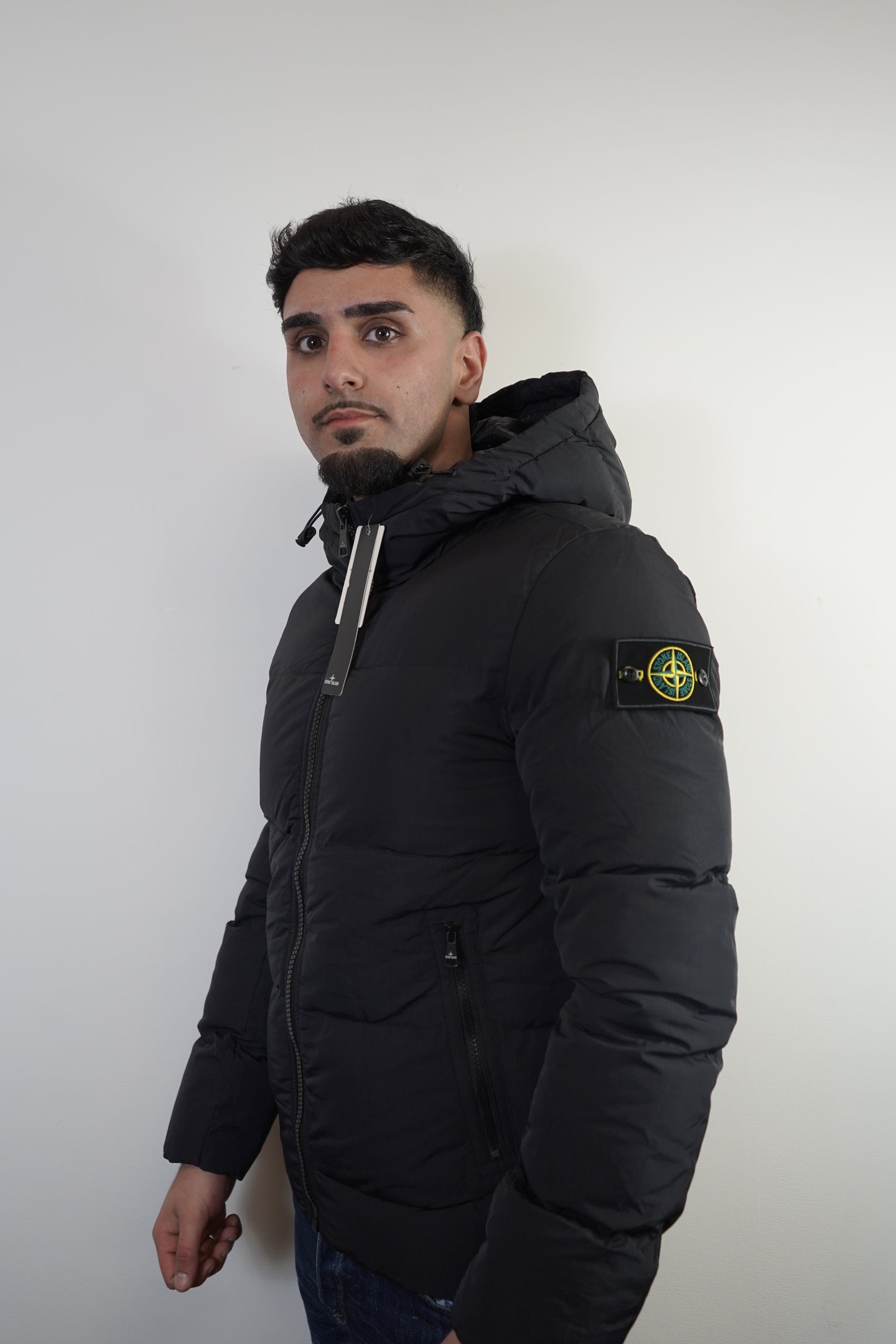 STONE ISLAND DONS WINTERJAS ZWART