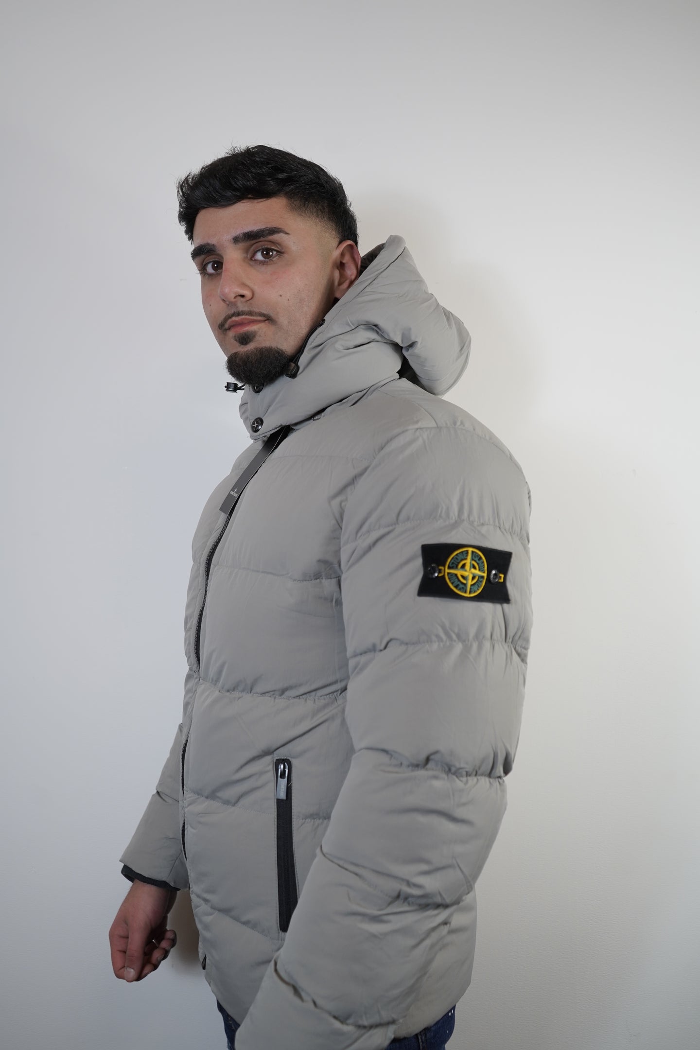 STONE ISLAND DONS WINTERJAS GRIJS