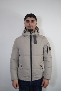 STONE ISLAND DONS WINTERJAS BEIGE