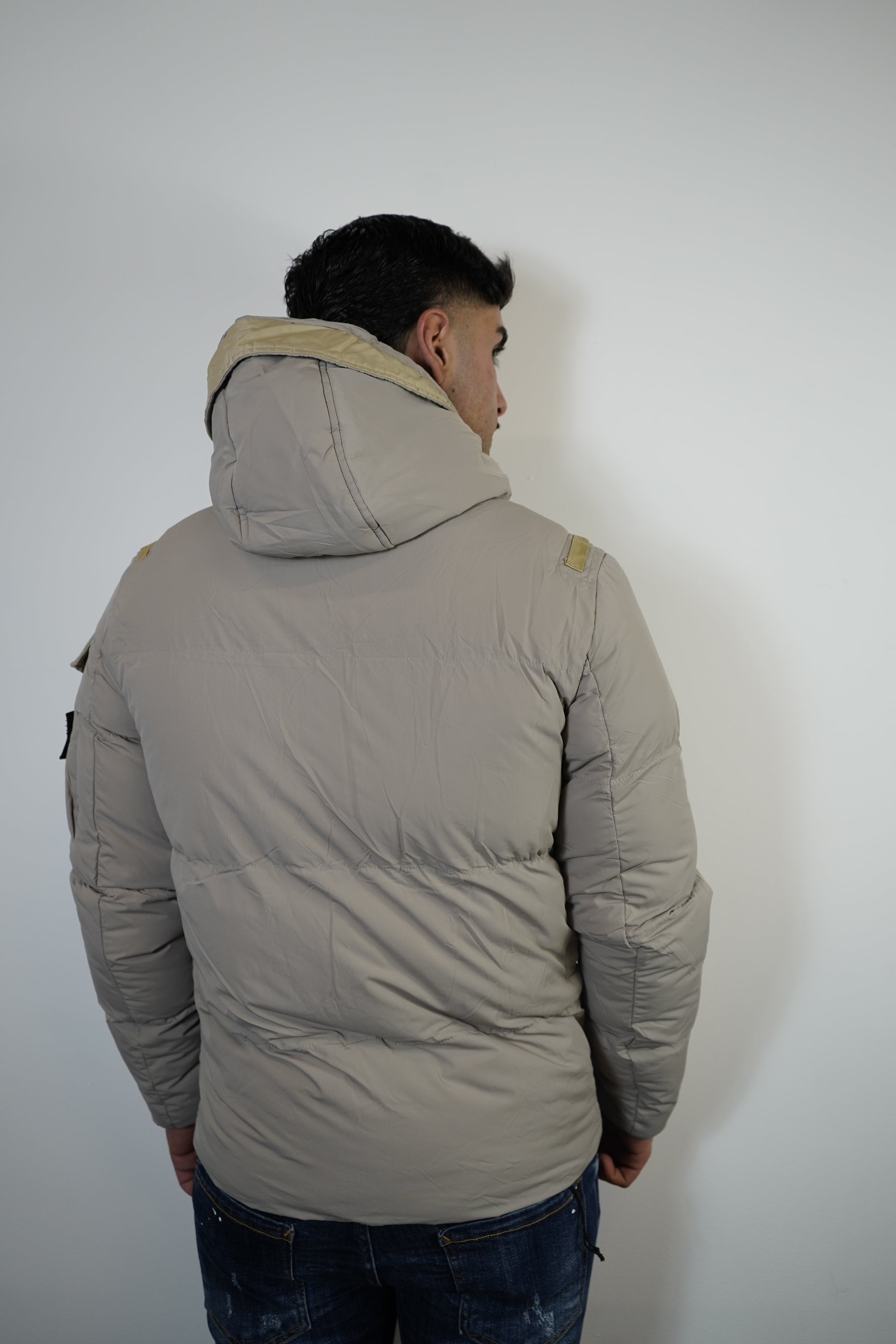 STONE ISLAND DONS WINTERJAS BEIGE