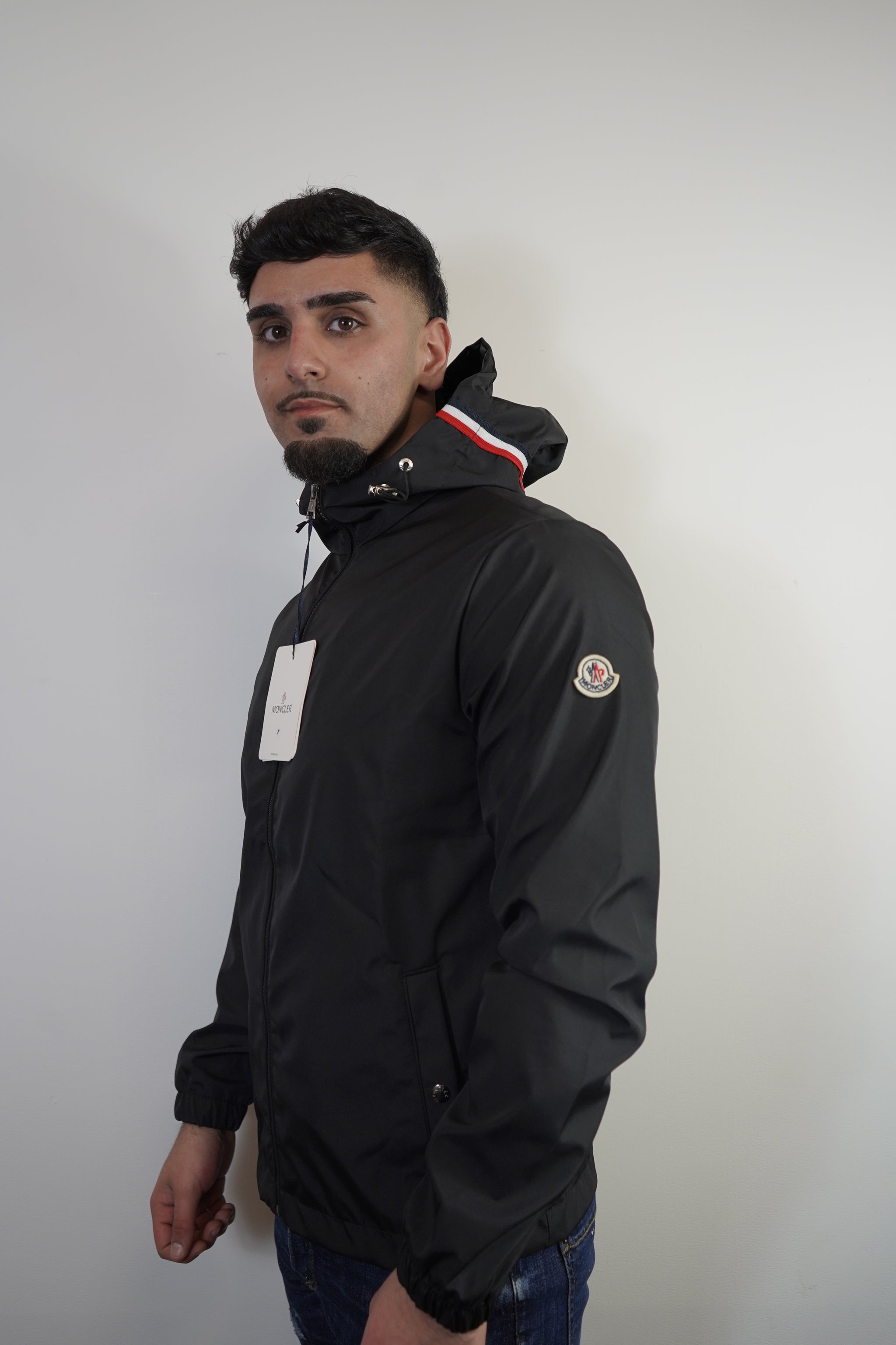 MONCLER REGENJAS GRIMPEUR ZWART