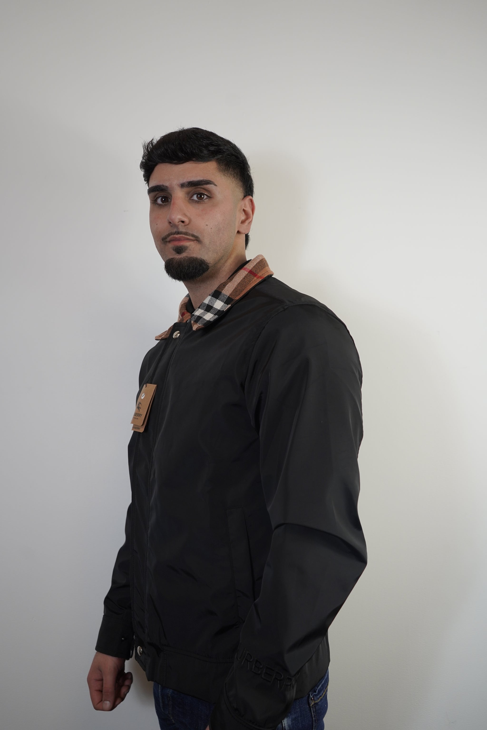 BURBERRY TUSSENJAS ZWART