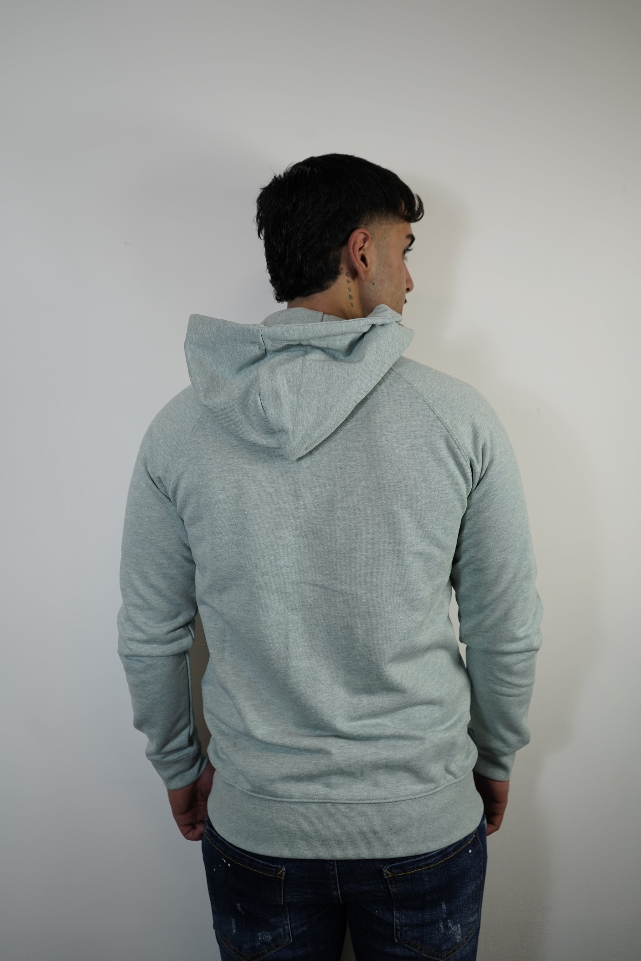HOODIE AMI PARIS MINT GROEN