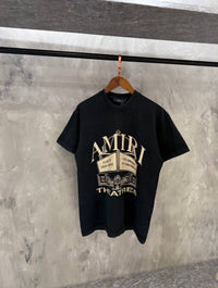 Amiri T-Shirt Zwart / Antraciet Theatres