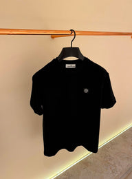 Stone Island T-Shirt Zwart (basic)