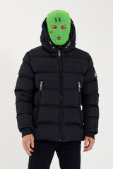 MONCLER WINTERJAS DUBBELRITS ZWART