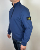 STONE ISLAND SWEATER ZIP BLAUW ELITE
