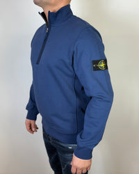 STONE ISLAND SWEATER ZIP BLAUW ELITE