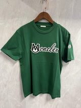 T-Shirt Moncler Groen (Gestikt borst)