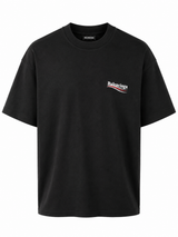 T-Shirt Balenciaga Zwart (basic)