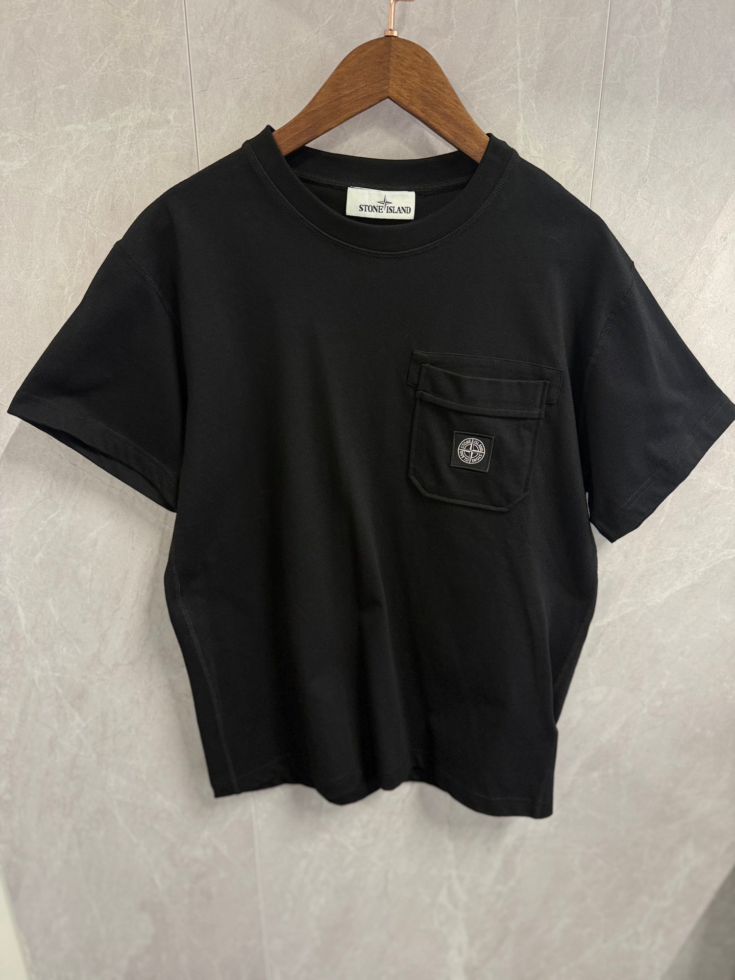 T-Shirt Stone Island Zak Zwart