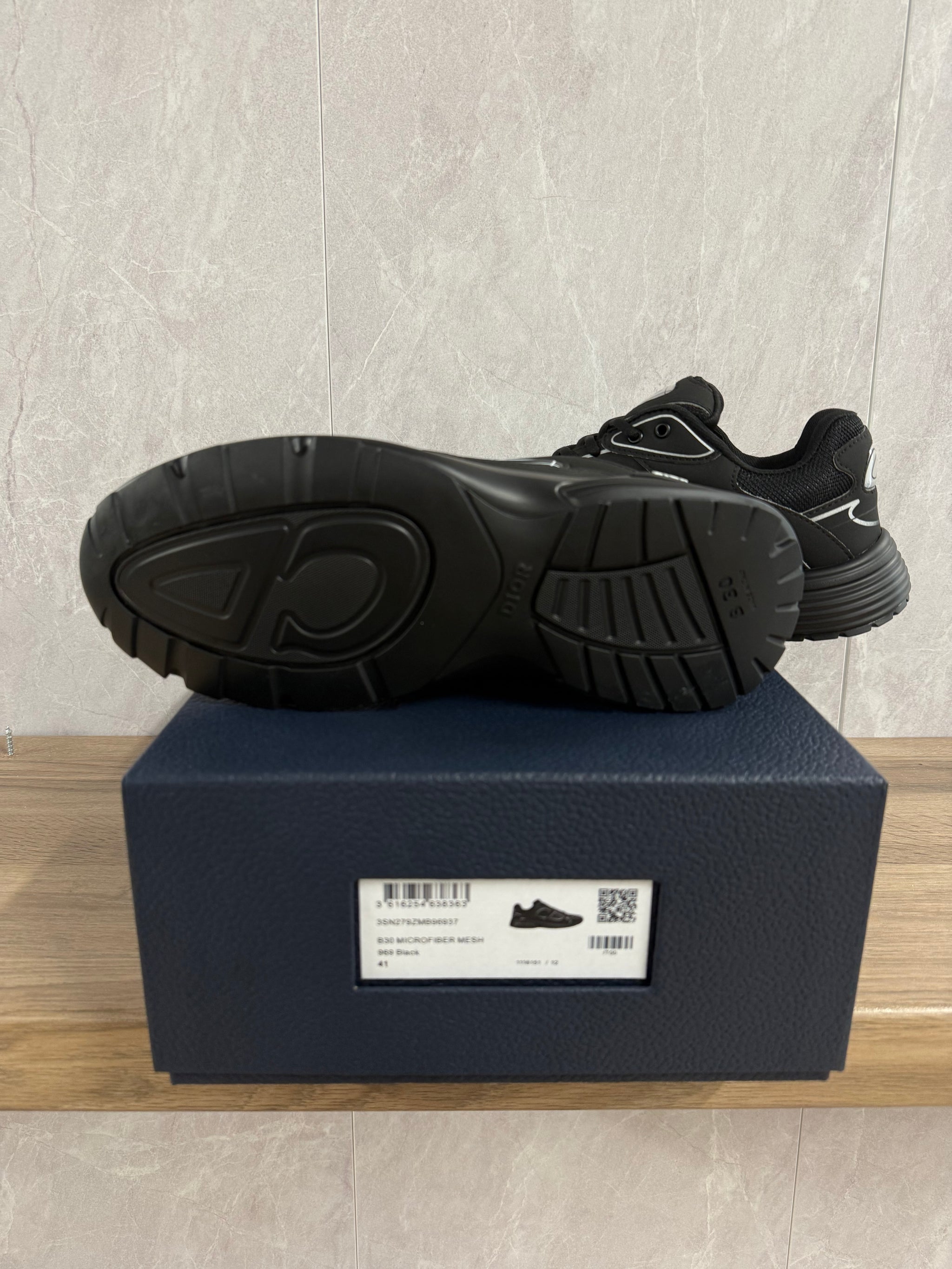 Dior B30 Zwart Zwart