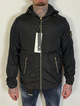 STONE ISLAND REGENJAS ZWART