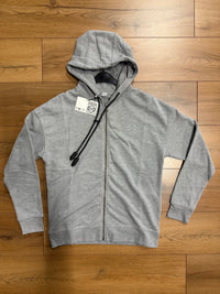 LOEWE VEST HOODIE MET RITS GRIJS