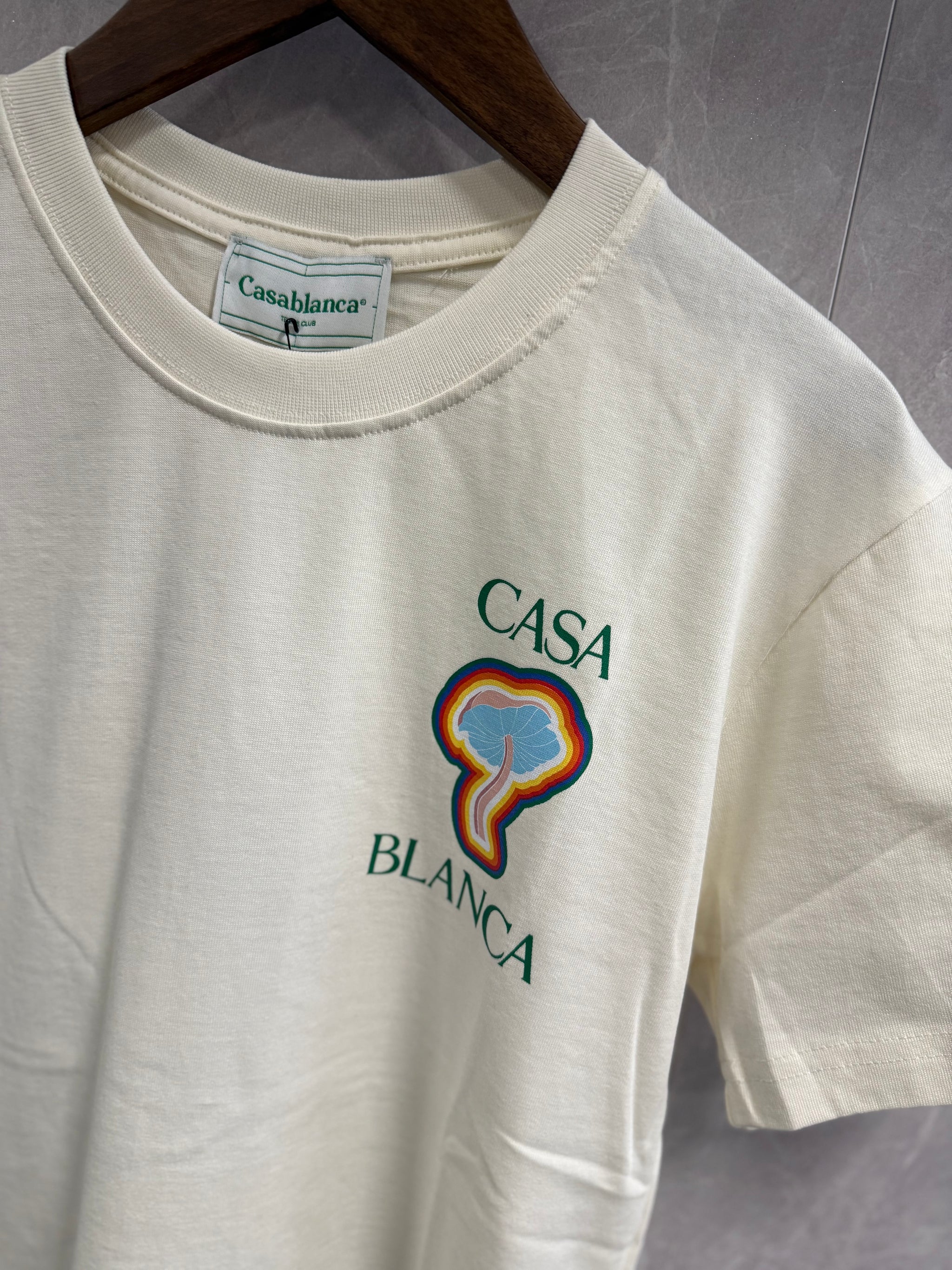 T-Shirt Casablanca Kwal Wit