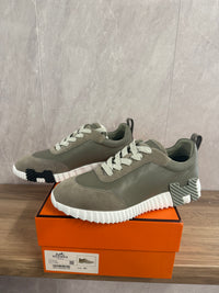 Hermes Bouncing Sneakers Mint Groen
