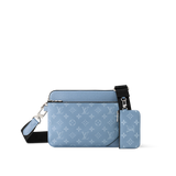 LV TRIO MESSENGER BAG BABY BLAUW