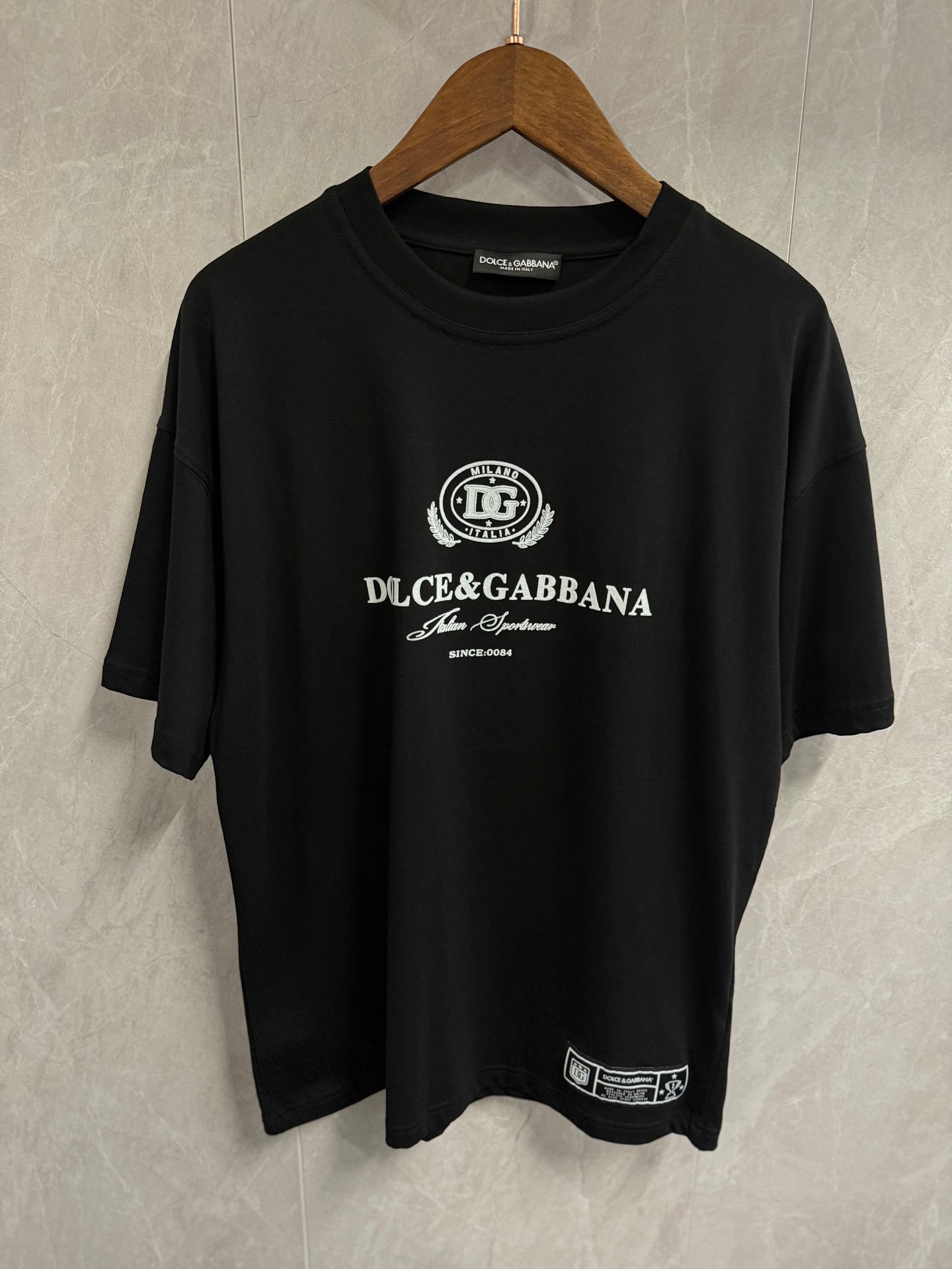 T-Shirt Dolce & Gabanna Zwart Since 0084