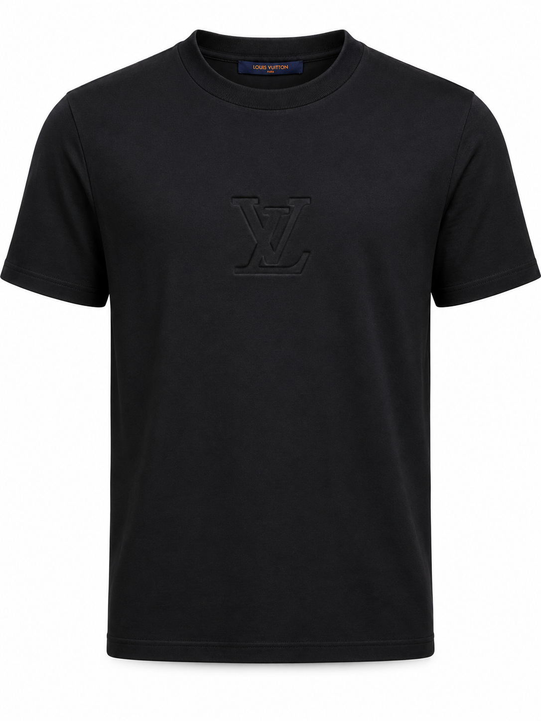 T-Shirt Louis Vuitton Basic Zwart
