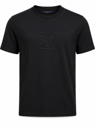 T-Shirt Louis Vuitton Basic Zwart